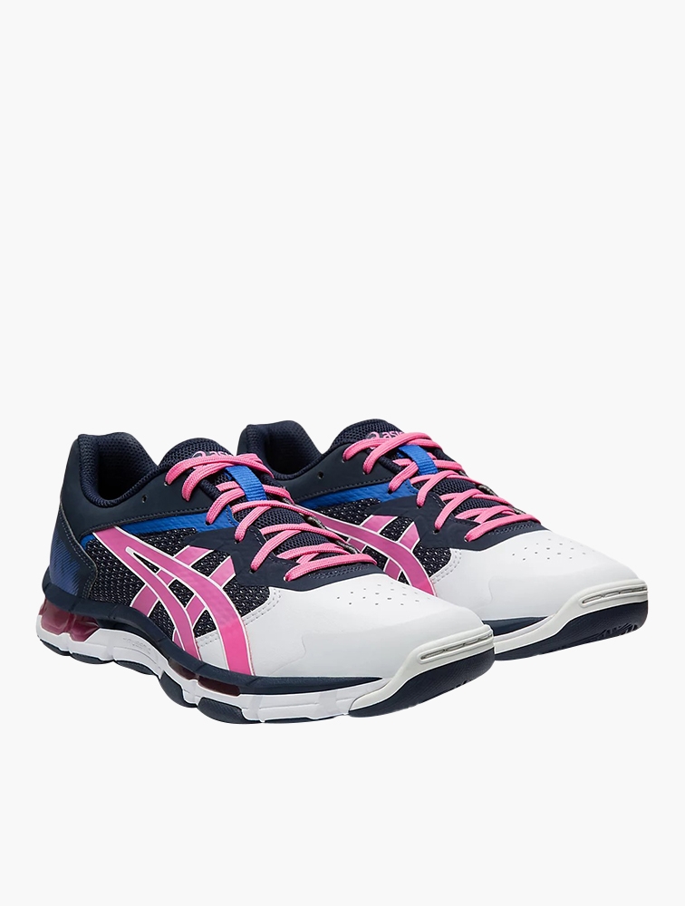 Asics gel academy 8 indigo blue netball trainers deals